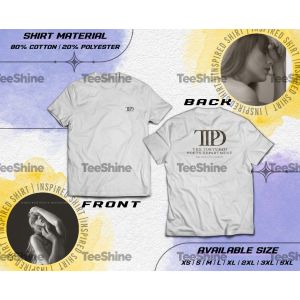Original TAYLOR SWIFT THE TORTURED POETS DEPARTMENT INSPIRED SHIRT    COTTON ROUNDNECK TSHIRT