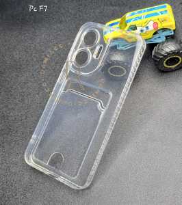 Case redmi a5 redmi 13 4g redmi 13x poco m6 poco f6 poco f7 pro poco f7 ultra poco c71 poco f7 card case bening slot kartu soft case