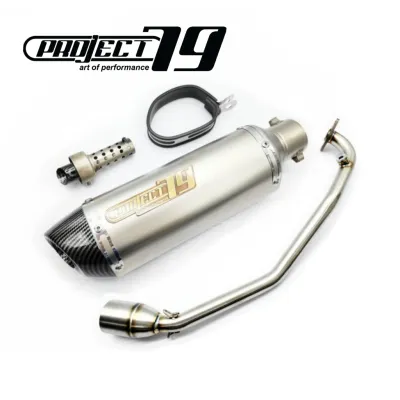 Project79 Exhaust Honda ADV160 Ekzos Full System Tabung Muffler Stainless Steel ADV 160 QPM48BK/SV/CCB Accessories Visor