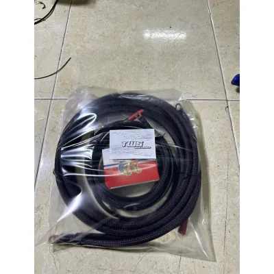 ชุดย้ายแบตเตอรี่ไว้หลังสำหรับรถกระบะ สายไฟแท้บวกใหญ่ 35 mm. ยาว 4 M. พร้อมขั้วแบตเตอรี่ปลดไว (สามารถออกใบกำกับภาษีได้)