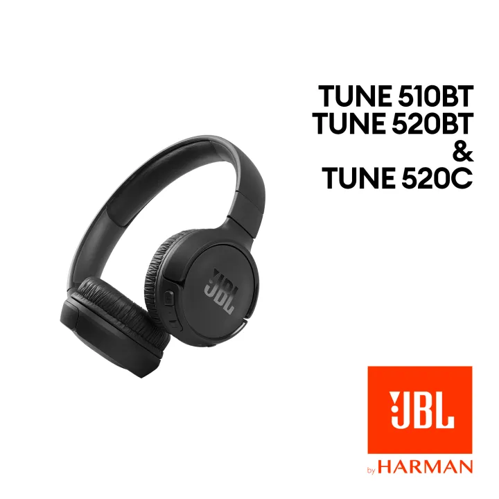 JBL Tune 510BT Tune 520BT Wireless on-ear Headphones Dynamic