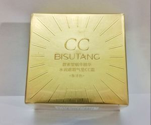 [BISUTANG] AIR CUSHION CC CREAM AQUA BLEMISH 15g DENGAN SNAIL ESSENCE - FINISHING GLOWING ALAMI MENUTUP NODA & PORI BESAR SEKALIGUS MERAWAT KULIT WAJAH