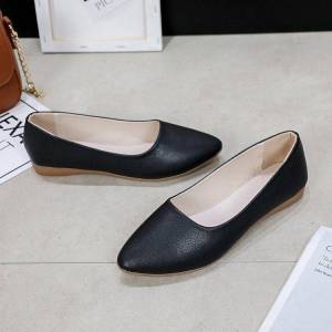 รองเท้า คัชชูผู้หญิง รองเท้าส้นเตี้ย แนะนำเพิ่ม1ไซส์ cx046