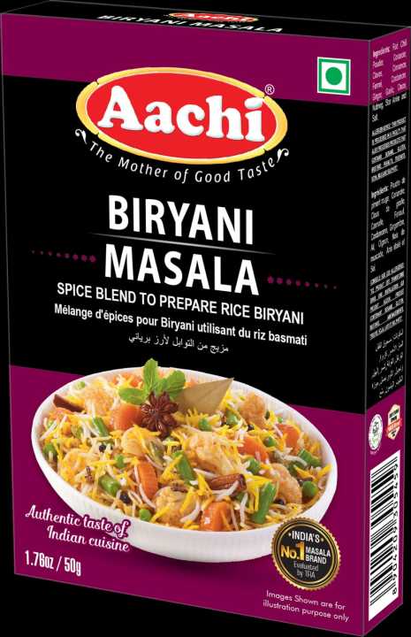 Aachi Mutton Biryani Powder Biryani Aachi Mutton Masala 50g Price