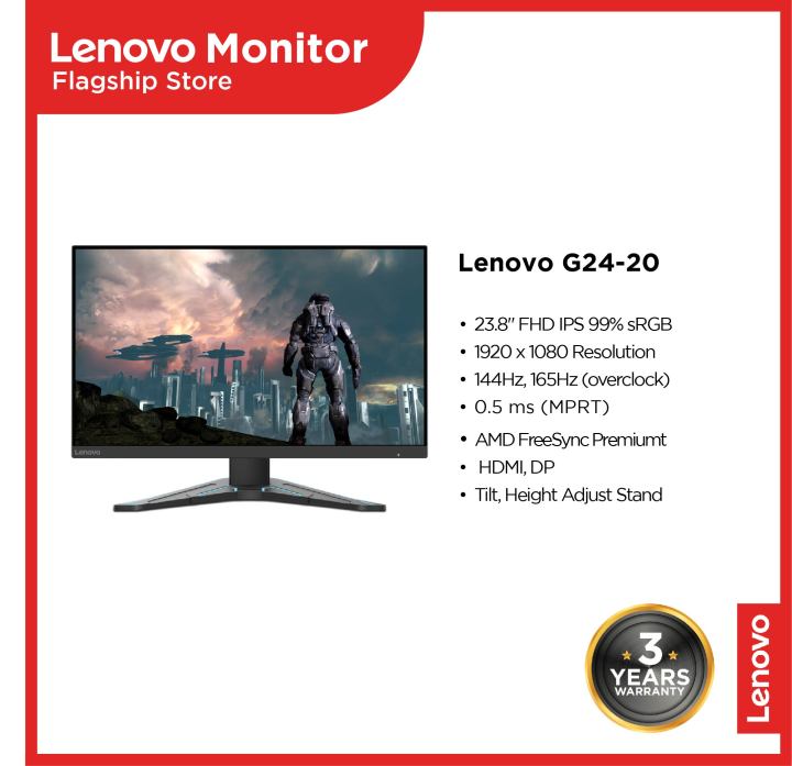 Lenovo G24-20 Gaming Monitor IPS FHD 1920x1080