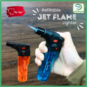 Pemetik Api Dapur Serbaguna Gas Jet Flame Lighter BBQ Refillable Gas Lighter Multipurpose Lighter Top Chef Gas Lighter