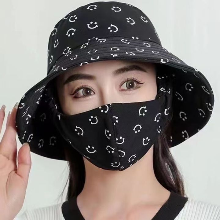 Kangle【💥50% off】หมวกปิดหน้า👒หมวกแก๊ปกันแดด กันUV หมวกคลุมไหล่ ป้องกัน ...