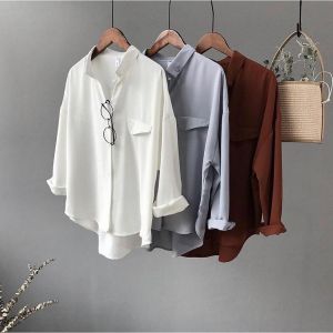 Key - 0319 Kem MADANIA Size XL Wolfis Premium / Kemeja Wanita Lengan Panjang Hijabers Friedly
