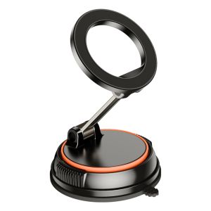 OATSBASF Wall-mount Vacuum Adsorption Bathroom Mirror Phone Holder Mount for MagSafe Phone Stand