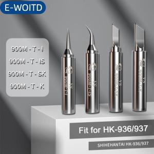 E-WOITD Mẹo Hàn 900m thay thế đầu hàn sắt cho trạm hàn 936 phụ kiện hàn đầu hàn bền