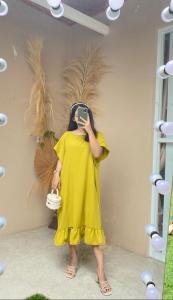 Dress viral crinkle jumbo