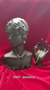 DMY Jewelry Gold 916 Original Malaysia/ Gelang Tangan Perempuan/ Lucky Bead Bracelet/Gelang Tangan Perempuan Viral Murah/Bracelet For Women/Emas Korea Cop 916/Bracelet 916 Gold Silver Plated/Emas 916 Original Lelong/Kpop Merch/Gelang Budak Perempuan Murah