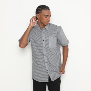 RBJ Kemeja Salur Kombi Regular Fit Pria
