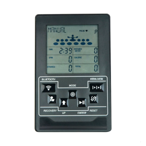 Fitness Monitor with Large Screen Plastic Texture Suitable for Real Time Speed Distance Calorie Tracking