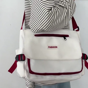 Women Leisure Crossbody Bags Men Casual Shoulder Bag Large Capacity Messenger Bag Harajuku Student College School Bag