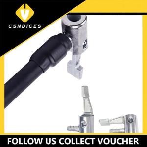 [Csndices] Inflator Nozzle Air Pump Repair Parts Zinc Alloy Mouth Bicycle Electric Car