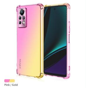 For Infinix Hot 11s NFC Gradient Shockproof Phone Case Infinix Hot 11play/11s/10play/9play Phone Case