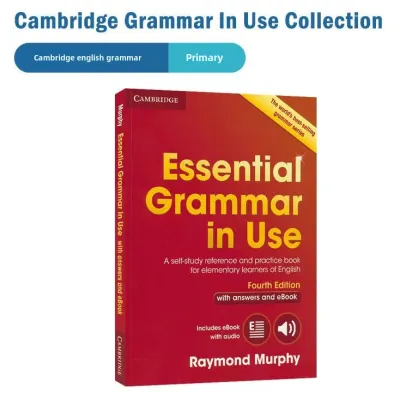 หนังสือ 1/3 เล่ม/ชุด Cambridge Grammar English Education Books ปรับปรุงความสามารถในการอ่านภาษาอังก Cambridge Grammar in Use Book Essential/Intermediate/Advanced English Learning