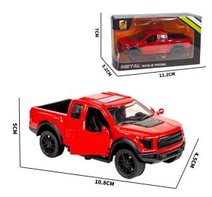 Childrens toy car alloy pickup truck sports car off-road 1:43 simulation alloy car model ornaments