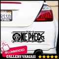 Stiker Vinyl Desain Mango Good Luffy One Piece Untuk Aksesoris Mobil. 
