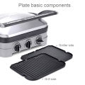 Cuisinart GR-4NKR Electric Grill Meat Griddler Removable Plates Integrated UP. 