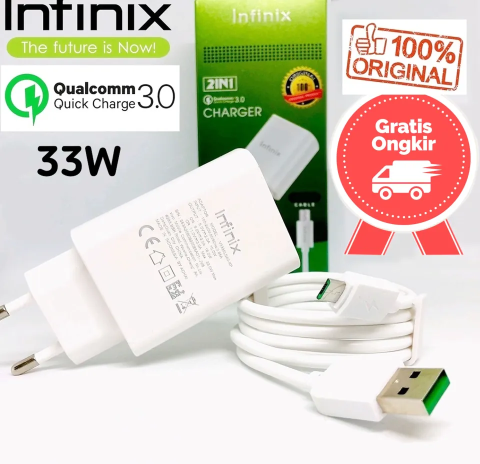 PROMO CHARGER INFINIX FAST CHARGING/MICRO USB/TYPE C/SMART HOTE NOTE  3/4/5/6/7/8/9/10 PLAY PRO/3+/6X/S4/S5 LITE