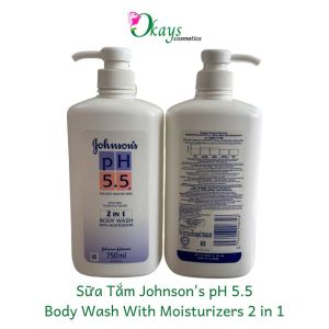 Sữa tắm Johnsons pH 5.5 OK394 làm sạch nhẹ dịu dưỡng ẩm cho da 750ml