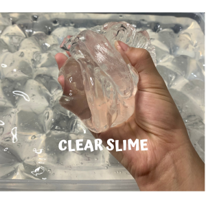 SLIME CLEAR || CLEAR SLIME BY SLIME BINTARO || BONUS BUBUK SLIME ACTIV