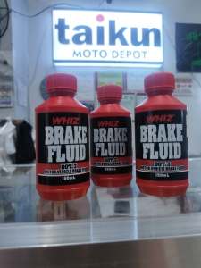 Whiz Brake Fluid Dot3 Motor Vehicle Brake Fluid 150ml