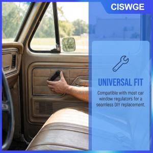 CISWGE Phổ cửa sổ xe tay quay xử lý cho Hướng dẫn sử dụng cửa Winder thay thế bền và dễ dàng để cài đặt