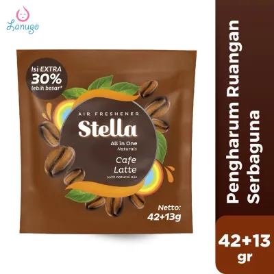 Stella All In One Pocket Clip On Daily Skyline Fogo Lavender Garden 42 Plus 13gr / Pengharum Ruangan Stella Gantung Stela