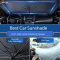 Car Sun Shade Foldable Sunshade Umbrella Front and Rear Windshield Sunshade Sunscreen Insulation Sunshade Retractable. 