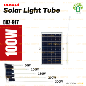 Bosca Solar Light Tube 100W 150W 200W 300W With Remote Control Light Control Time Switch BHZ-917 COD