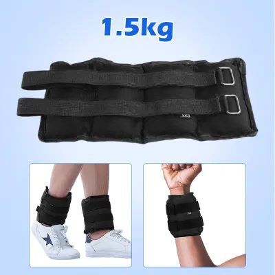【✅SG stock】Ankle Weights Sand Bag Arm Wrist Weight Bag Running Exercise Weight Training Sandbag