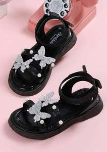 6022-5SMALL BUTERFLY DESIGN SANDALS FOR KIDS