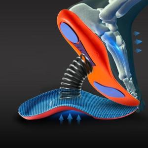 Sports Elasticity Insoles For Shoes Sole Technology Shock Absorption Breathable Running Insoles For Feet Orthopedic