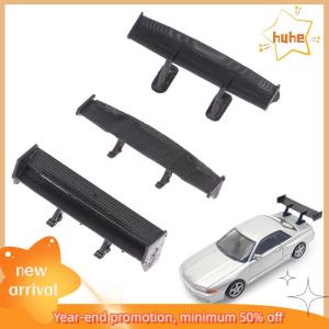huhe 1:64รถรุ่นหางรถสปอยเลอร์หลัง MINI Wing ขนาดเล็ก DIY รถดัดแปลงชิ้นส่วนสำหรับรถรุ่นรถแข่งของเล่น