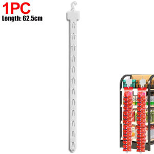 Thicken 20pcs Hanging Strips with Hook Merchandise Snack Display Station Retail Supermarket Hangers