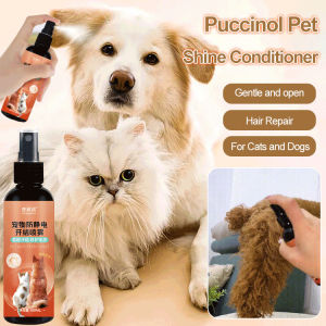 Pet Hair  for Dogs Cats Fluffy Knotty Pet Shine Conditioner  Smooth AntiStatic