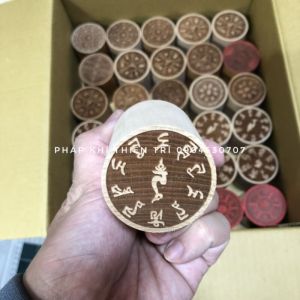 Con Dấu/Ấn Mật Tông - Gỗ Đào