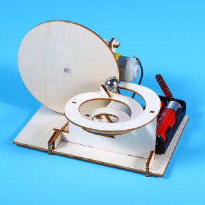 Magnets Track Ball Kids Science Toy STEM Technologia Gadget Wooden Physics Kit Educational Toys for Children Learning Toy