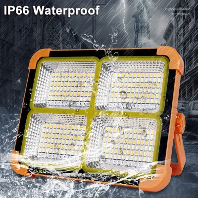 8000W Portable LED Work Light USB Rechargeable Solar Work Lights COB Floodlight Magnetic Lantern Emergency Lights