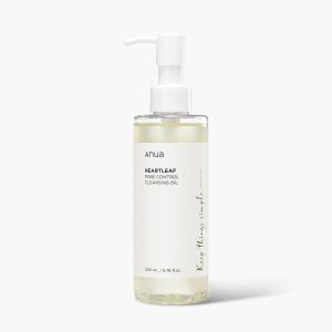 NEW-ANUA Heartleaf Pore Control Cleansing Oil 200ml gently remove blackheads