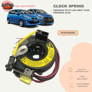 PERODUA MYVI LAGI BEST ICON/ALZA/AXIA 2014 CLOCK SPRING (CONVERT TO GR STEERING/HIGH SPEC) WITH SOCKET 84306-BZ080