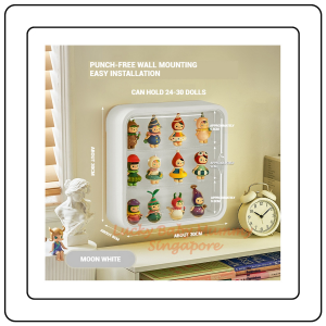 【JJ HOME】Figurine Dolls Display Box / Wall Mounted Figurine Storage Box / Blind Box Rack Shelf