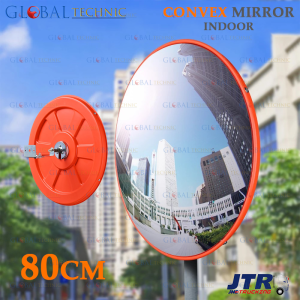 Convex Mirror Indoor 80CM Kaca Cembung / Cermin Cembung Safety Jalan Tikungan / Kaca Lalu Lintas