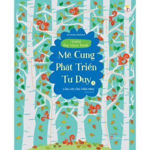 Sách Mê Cung Phát Triển Tư Duy càng chơi càng thông minh - cho trẻ 3+ ( Lẻ Từng Cuốn Tùy Chọn) - Vizibooks