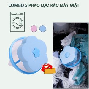 Phao Lọc Rác Cặn Bẩn Trong Lồng Máy Giặt Hình Bông Hoa Cực Hiệu Quả Loại Bỏ Bẩn Cặn Bảo Vệ Máy Quần Áo Tiện Dụng