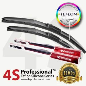 Mazda CX-5 2011-Present SKYACTIV -Present 4S Professional™ Teflon Silicone Series Wiper Blades (1 pair) - 1 Year Warranty Mazda CX5 Original
