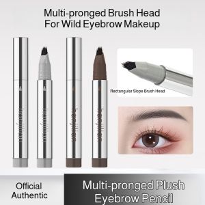✨ Multi-prong Brow Pencil/Water Brow Pencil/Eyebrow Liner/Brow Gel/Long-lasting Makeup—Natural Defined Soft-Hard Balance Precise Core—Hanji Lian Multi-prong Brow Pencil Natural 3D Wild Brow Eyeliner Pencil Multi-use Water Brow Beginner